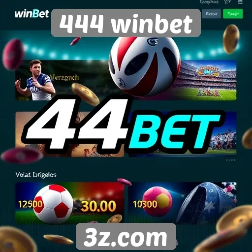 Opções de jogos disponíveis na 444 winbet